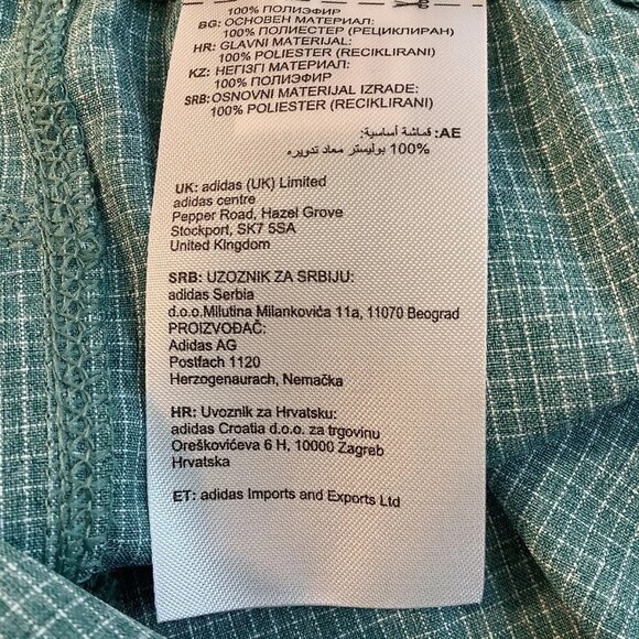 Adidas Pacer Woven Running Training Shorts Womens Size Large Legacy Teal 3” - Picture 8 of 9